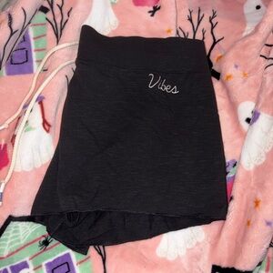 PINK Victoria's Secret Black Shorts